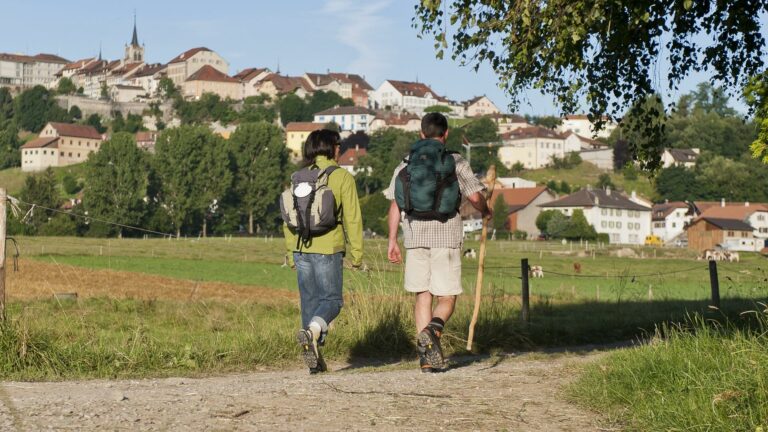 Chemin de Saint-Jacques (ViaJacobi) : notre halte à Romont pour repartir léger