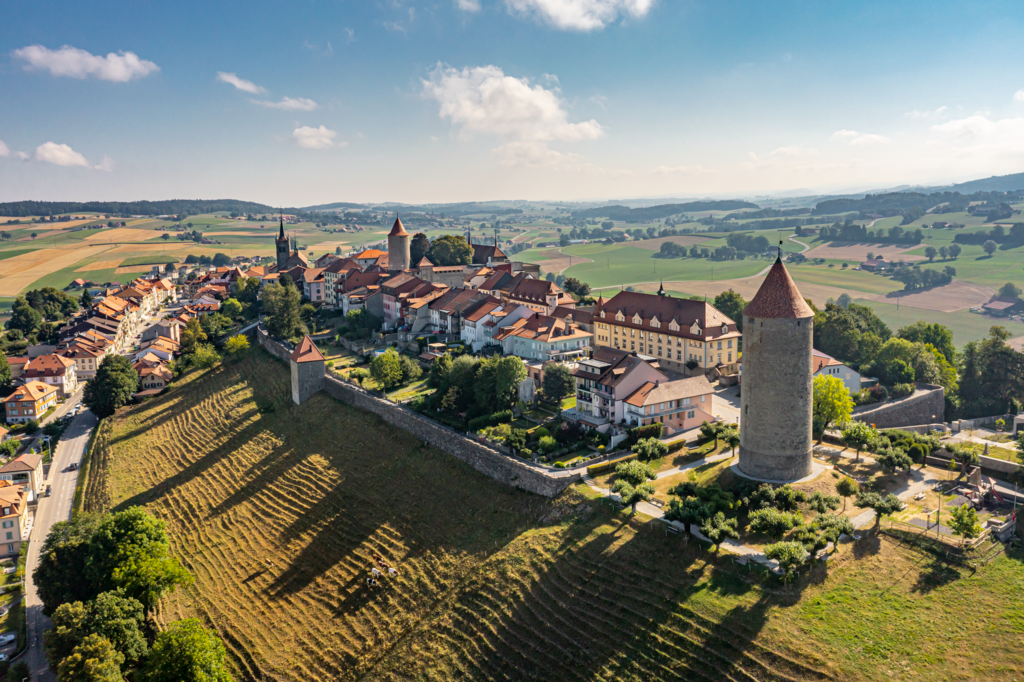 Balade historique de Romont — Vieille ville et panoramas